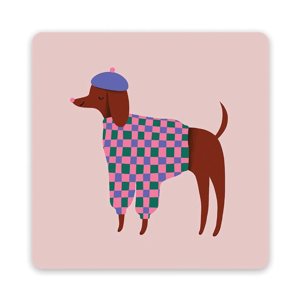 Bonjour Mes Amis - Mini Note Card Set with Stickers