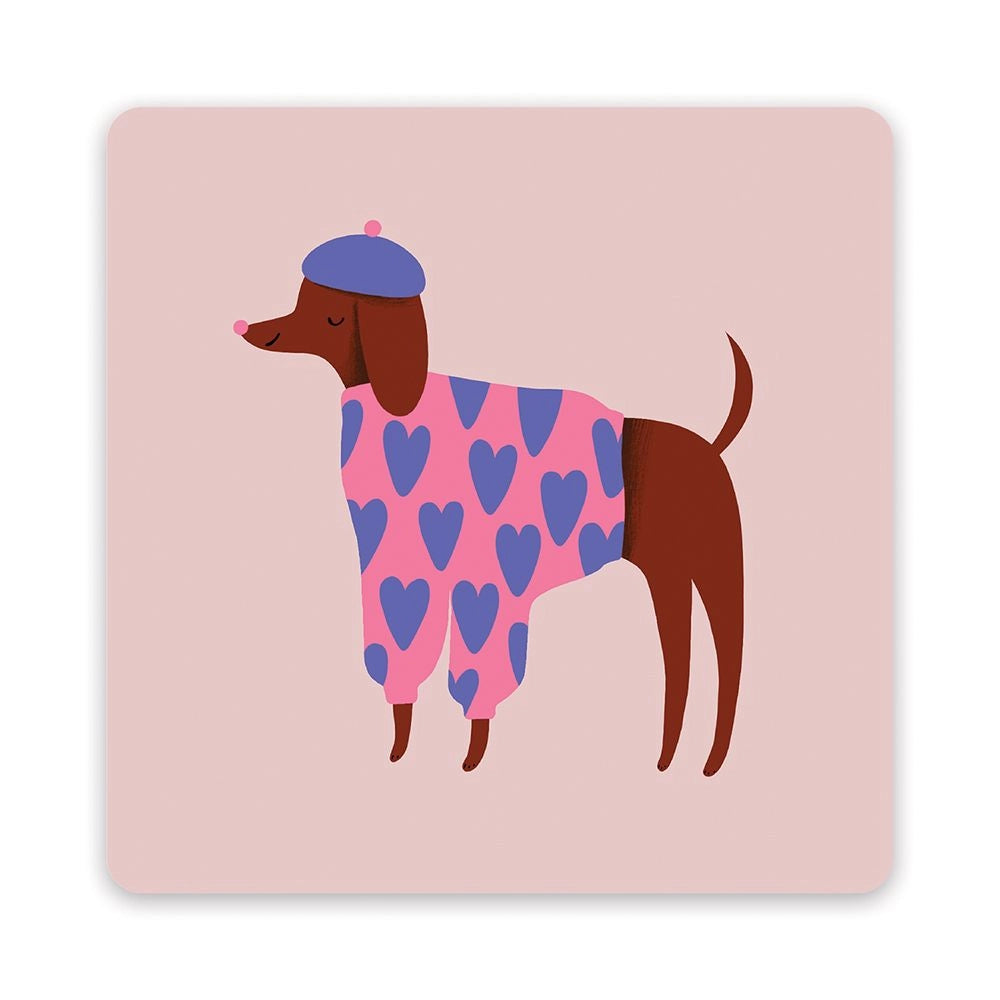 Bonjour Mes Amis - Mini Note Card Set with Stickers