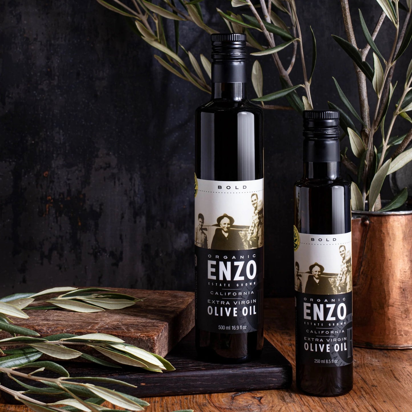 Organic Extra Virgin Olive Oil - Bold