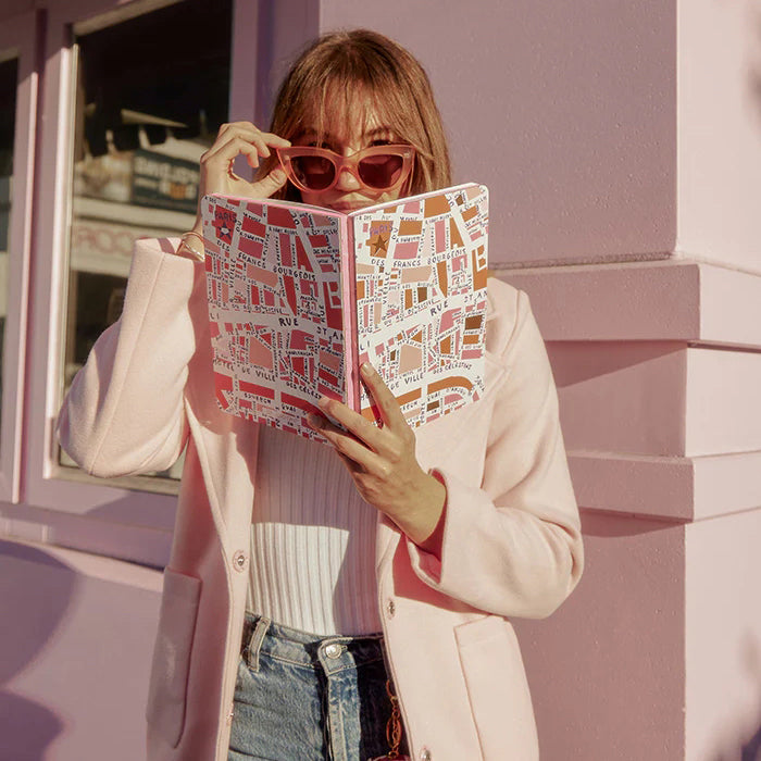 Rues De Paris - Medium Coptic Bound Journal