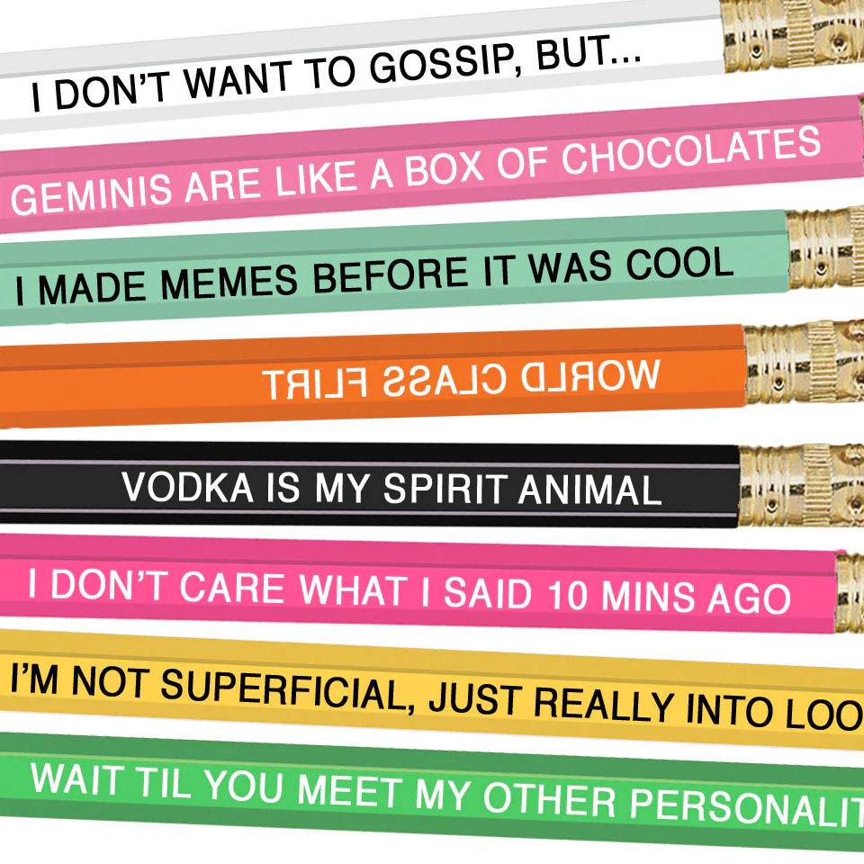 Gemini Astrology Pencils