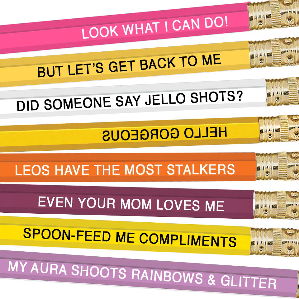 Leo Astrology Pencils