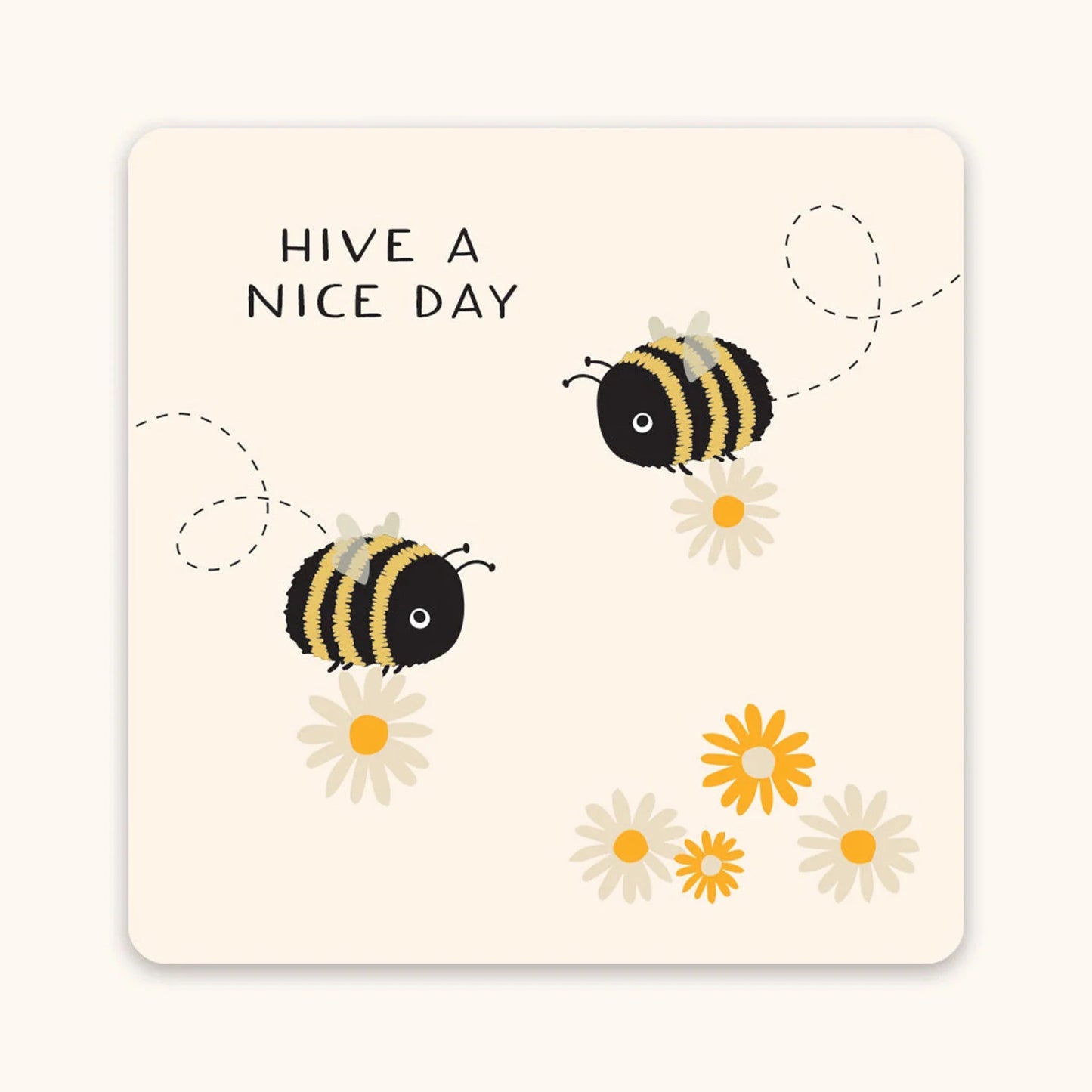 Buzzy Bees - Mini Note Card Set with Stickers