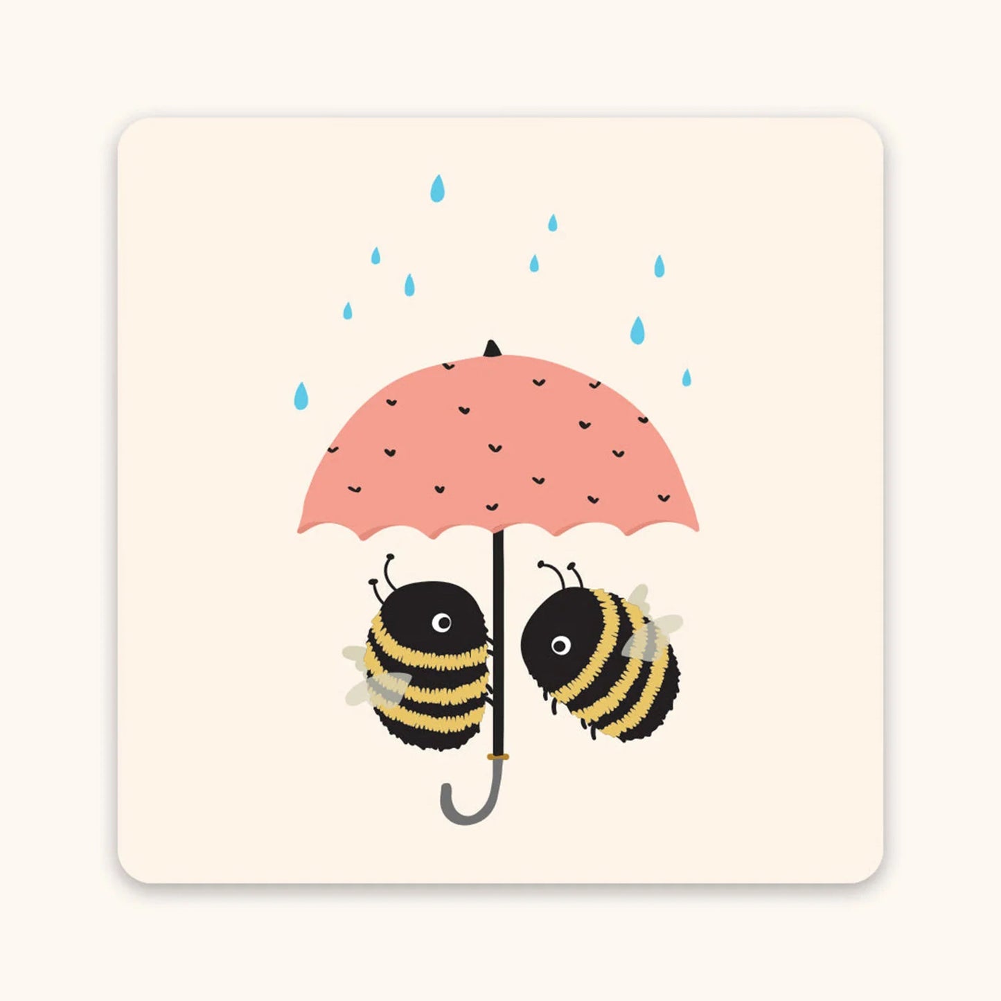 Buzzy Bees - Mini Note Card Set with Stickers