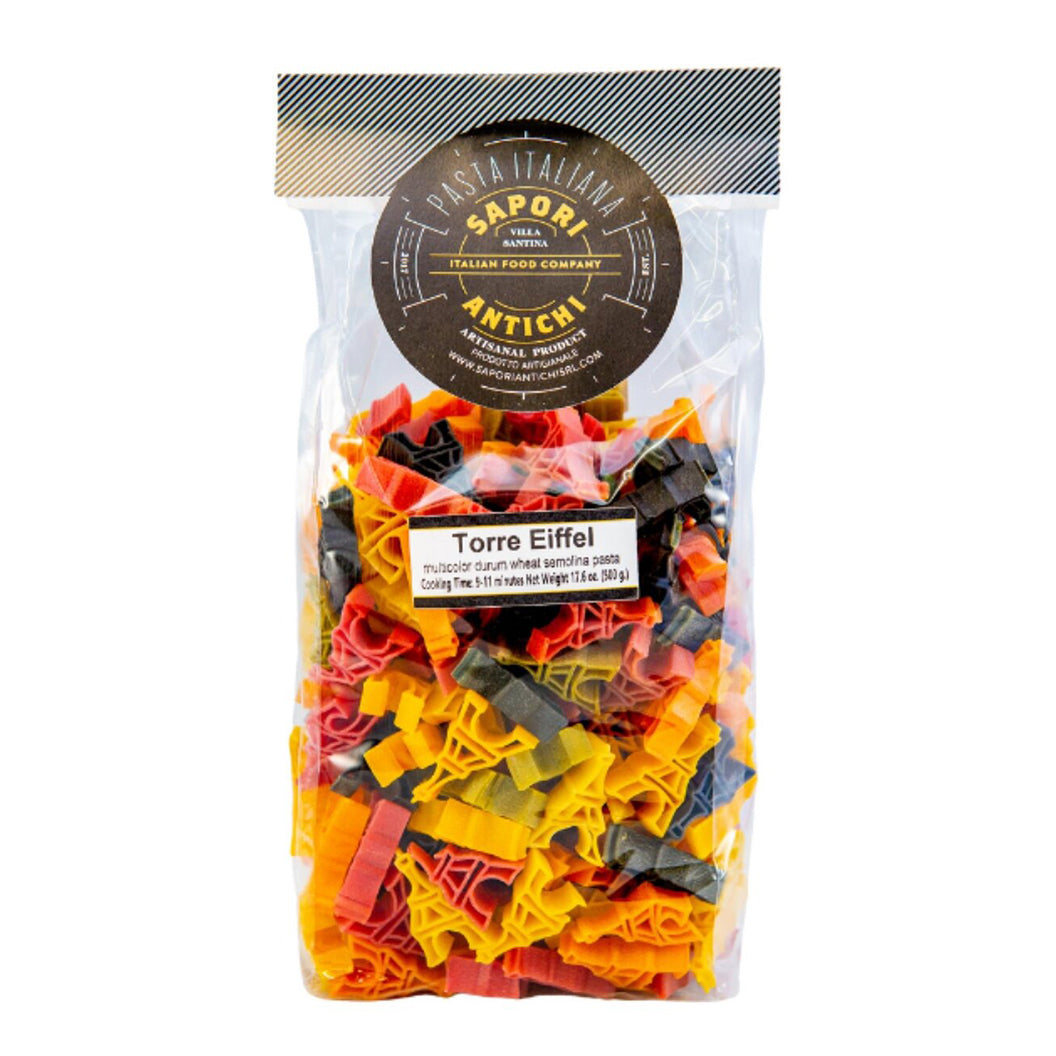 Multicolor Eiffel Tower Pasta