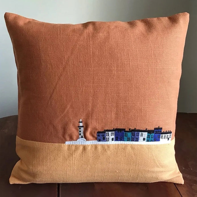Seaside Sunset Pillow