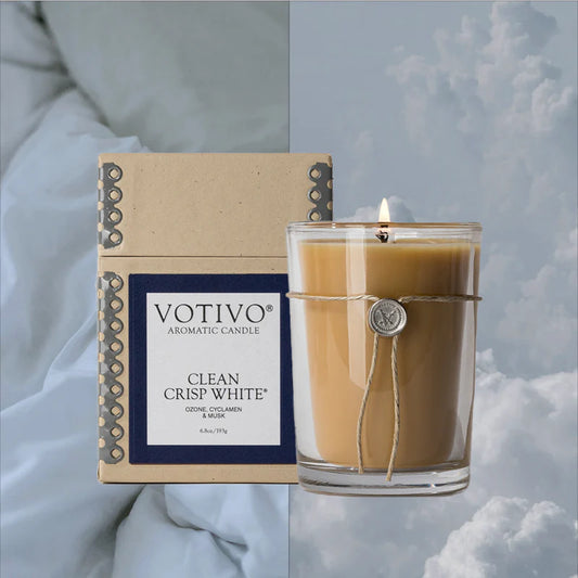 Clean Crisp White Aromatic Candle