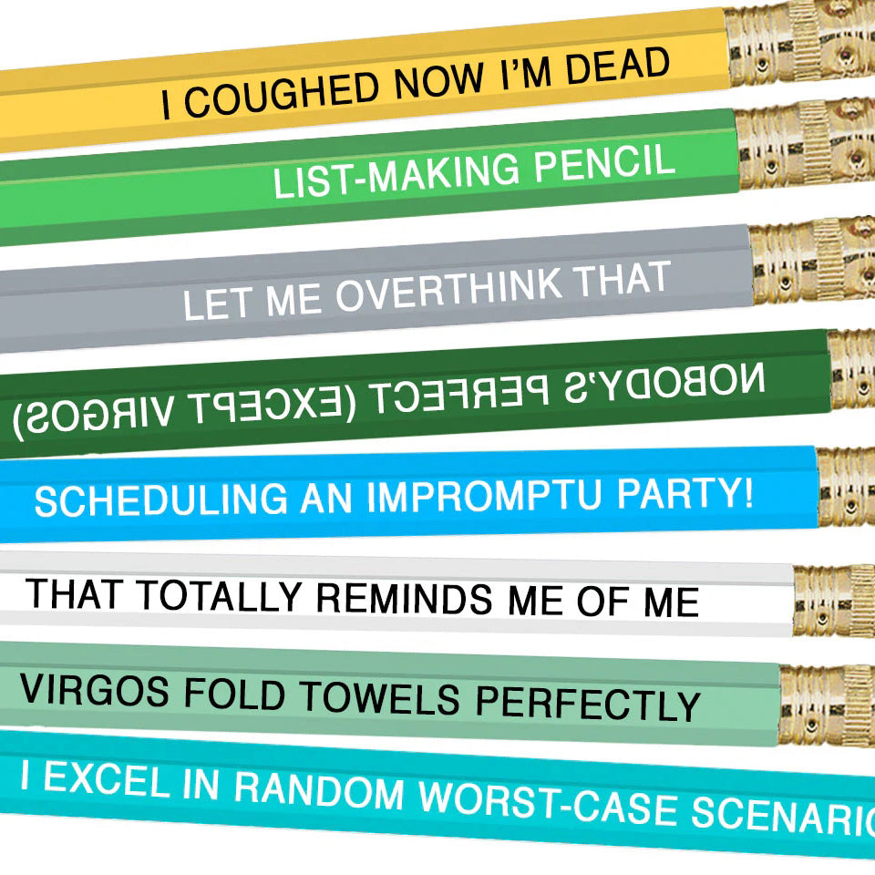 Virgo Astrology Pencils