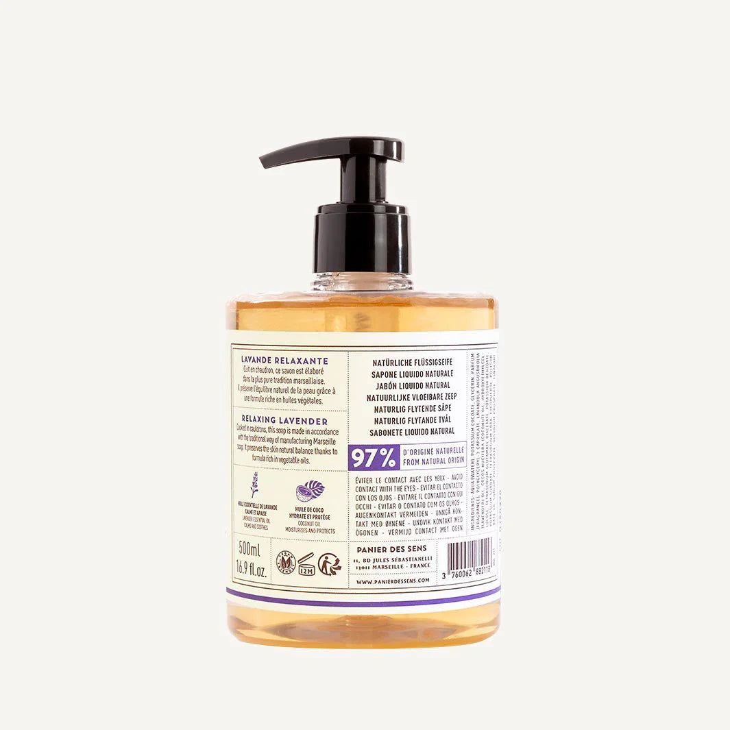 Liquid Marseille Soap - Lavender savon liquide de Marseille
