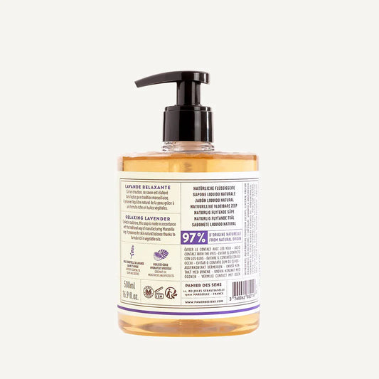 Liquid Marseille Soap - Lavender savon liquide de Marseille