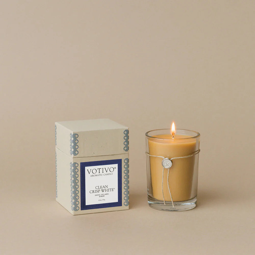 Clean Crisp White Aromatic Candle