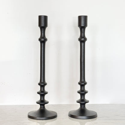 Metal Candle Holders Set - Large