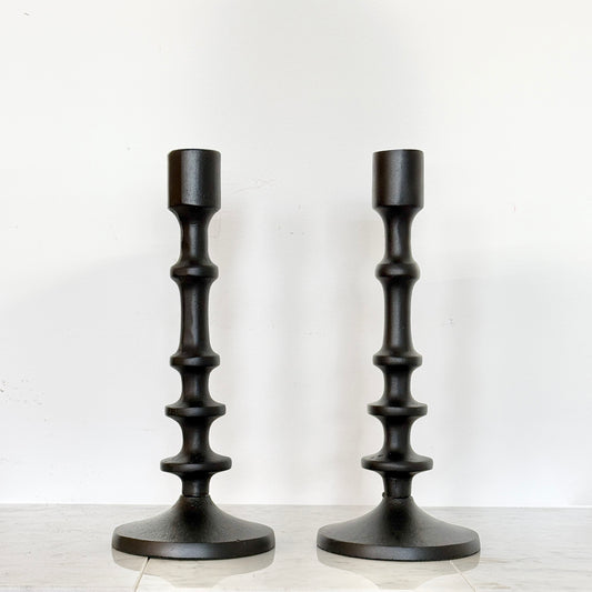 Metal Candle Holder Set - Medium