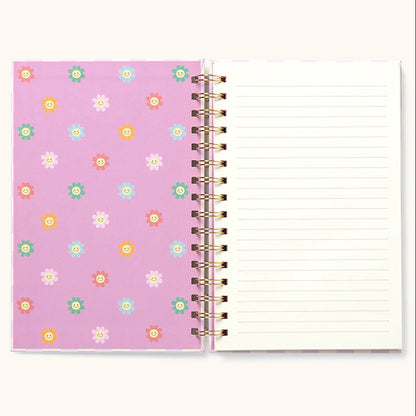 Bonjour - Medium Spiral Notebook