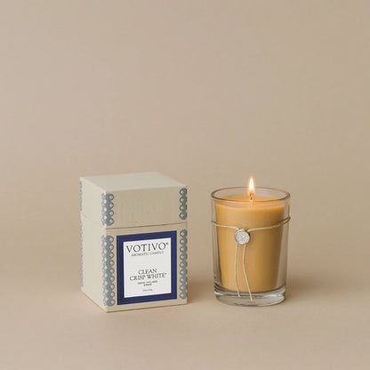 Clean Crisp White Aromatic Candle