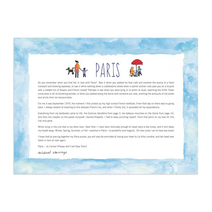 Paris, 1000 Piece Puzzle